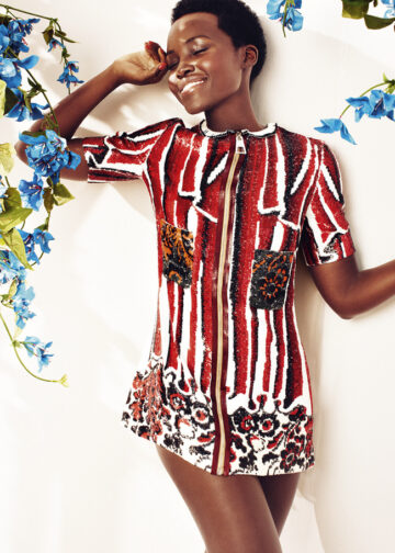 Lupita Nyongo Covers Harpers Bazaar May