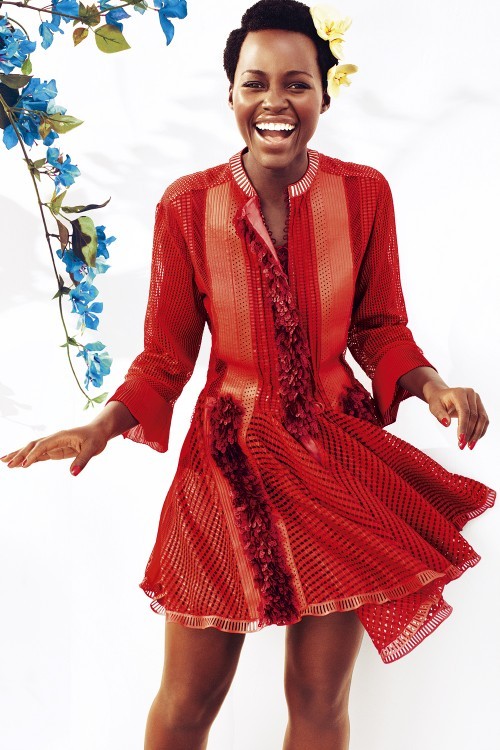 Lupita Nyongo Covers Harpers Bazaar May