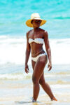 Lupita Nyongo Looking Gorgeous On The Beach In