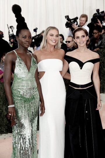 Lupita Nyongo Margot Robbie Emma Watson At The