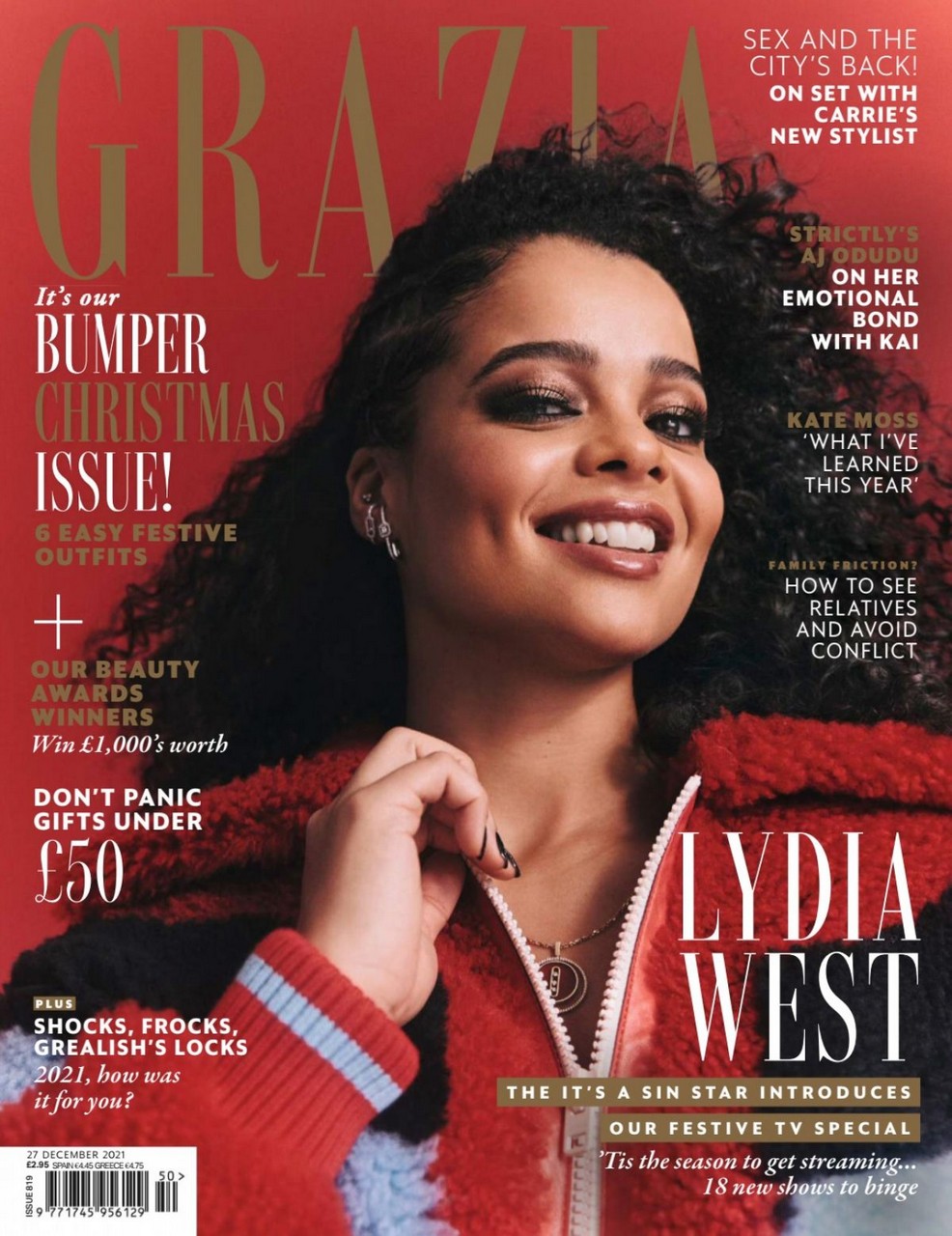 Lydia West For Grazia Magazine Uk December