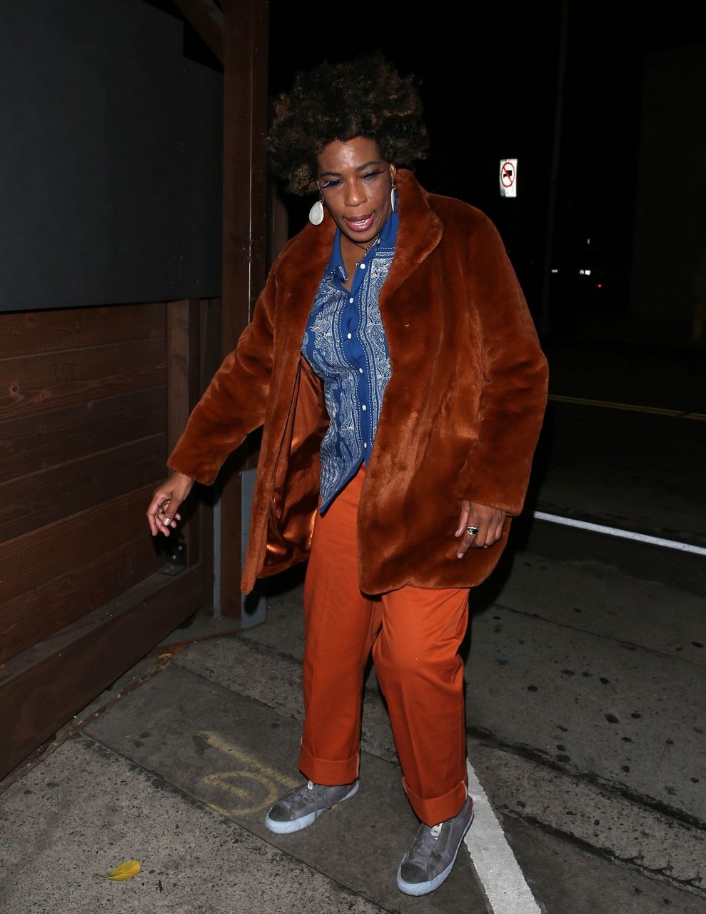 Macy Gray Out For Dinner Craig S West Hollywood