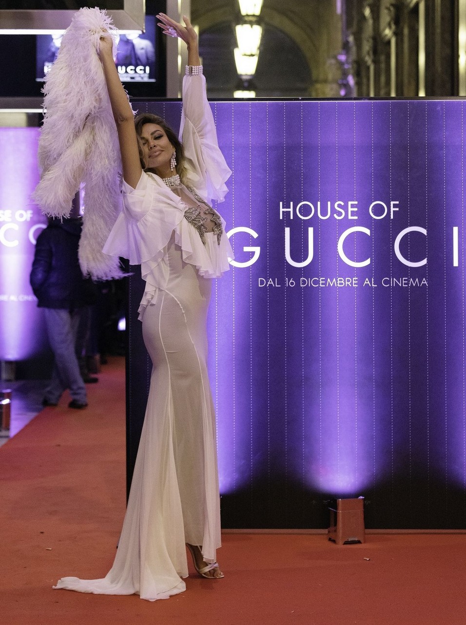 Madalina Ghenea Arrives House Gucci Premiere Milan