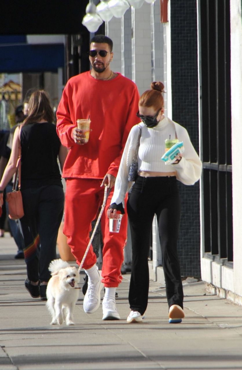 Madelaine Petsch And Miles Chamley Watson Out Studio City