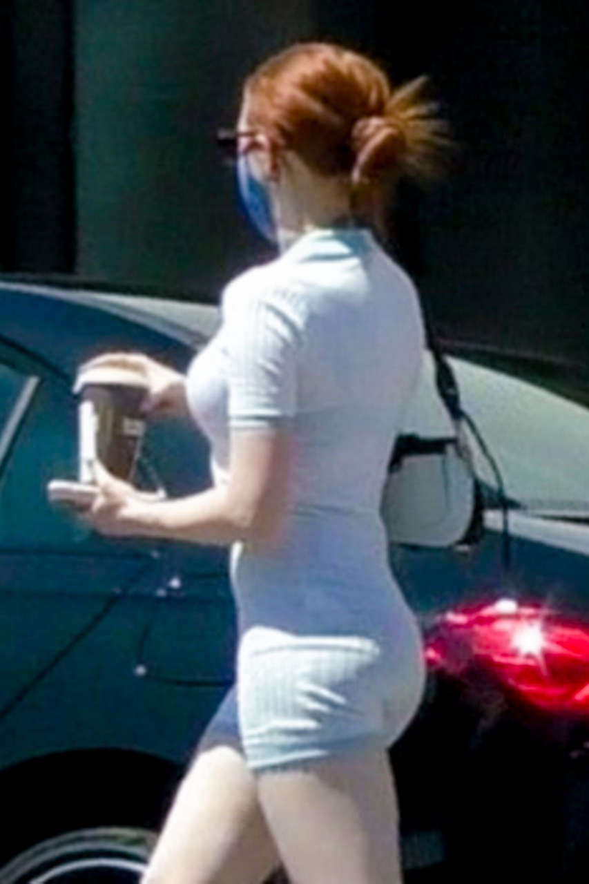 Madelaine Petsch Tights Out For Coffee Studio City