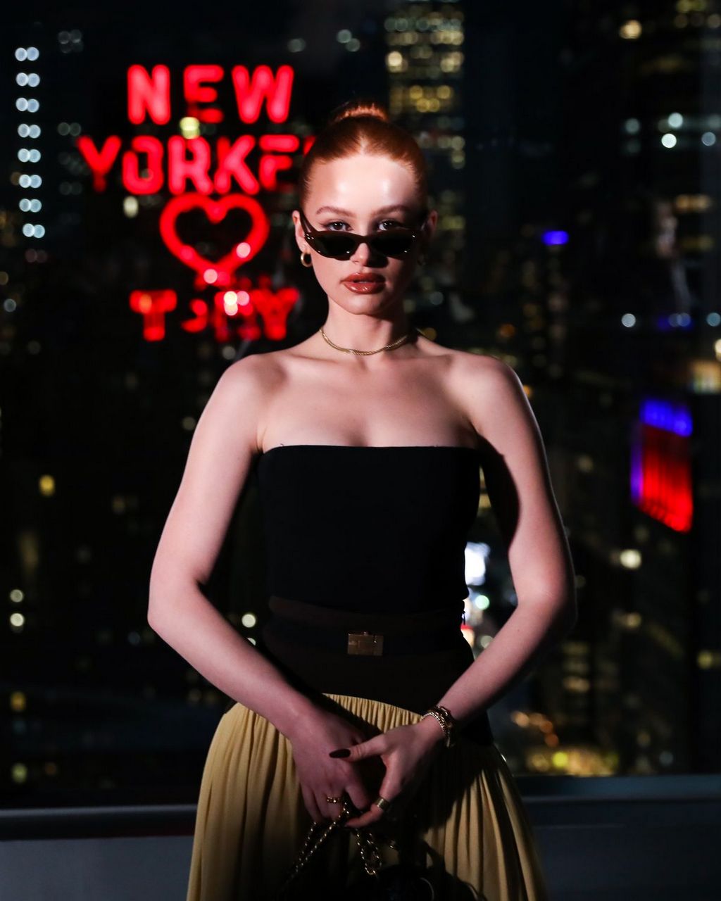 Madelaine Petsch Tory Burch Fashion Show New York