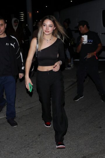 Madelyn Cline Leaves Nice Guy West Hollywood