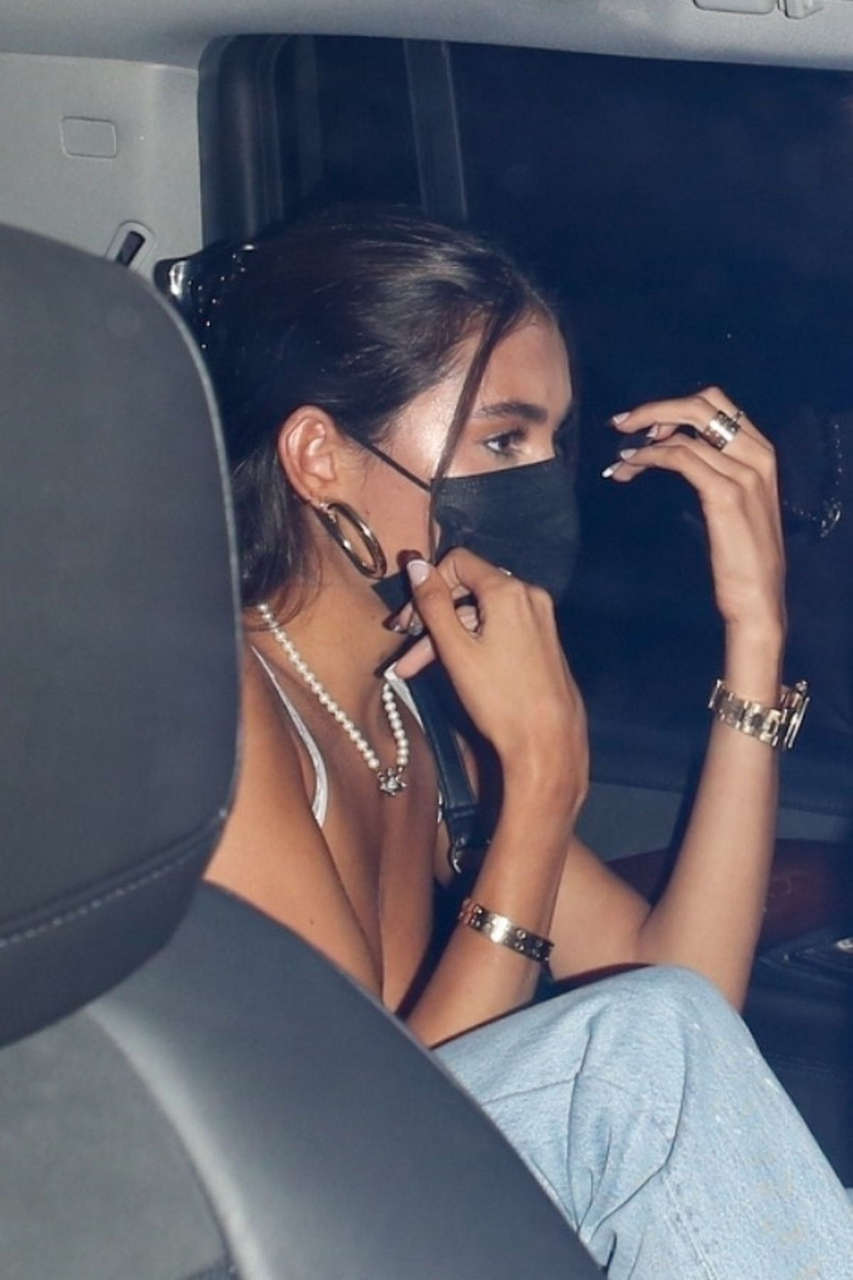 Madison Beer Leaves Party Hollywood