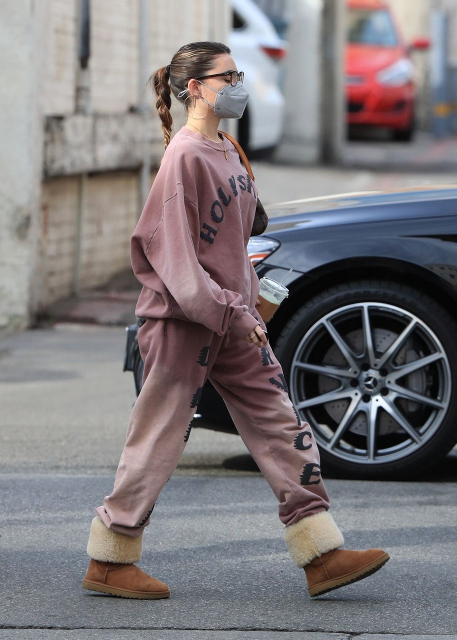 Madison Beer Out For Christmas Shopping Beverly Hills