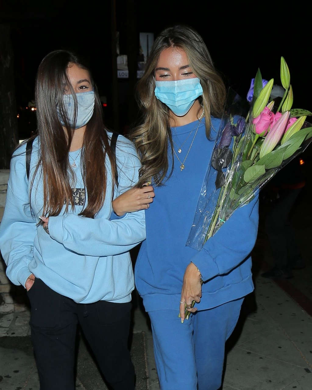 Madison Beer Out For Dinner With Friends West Hollywood