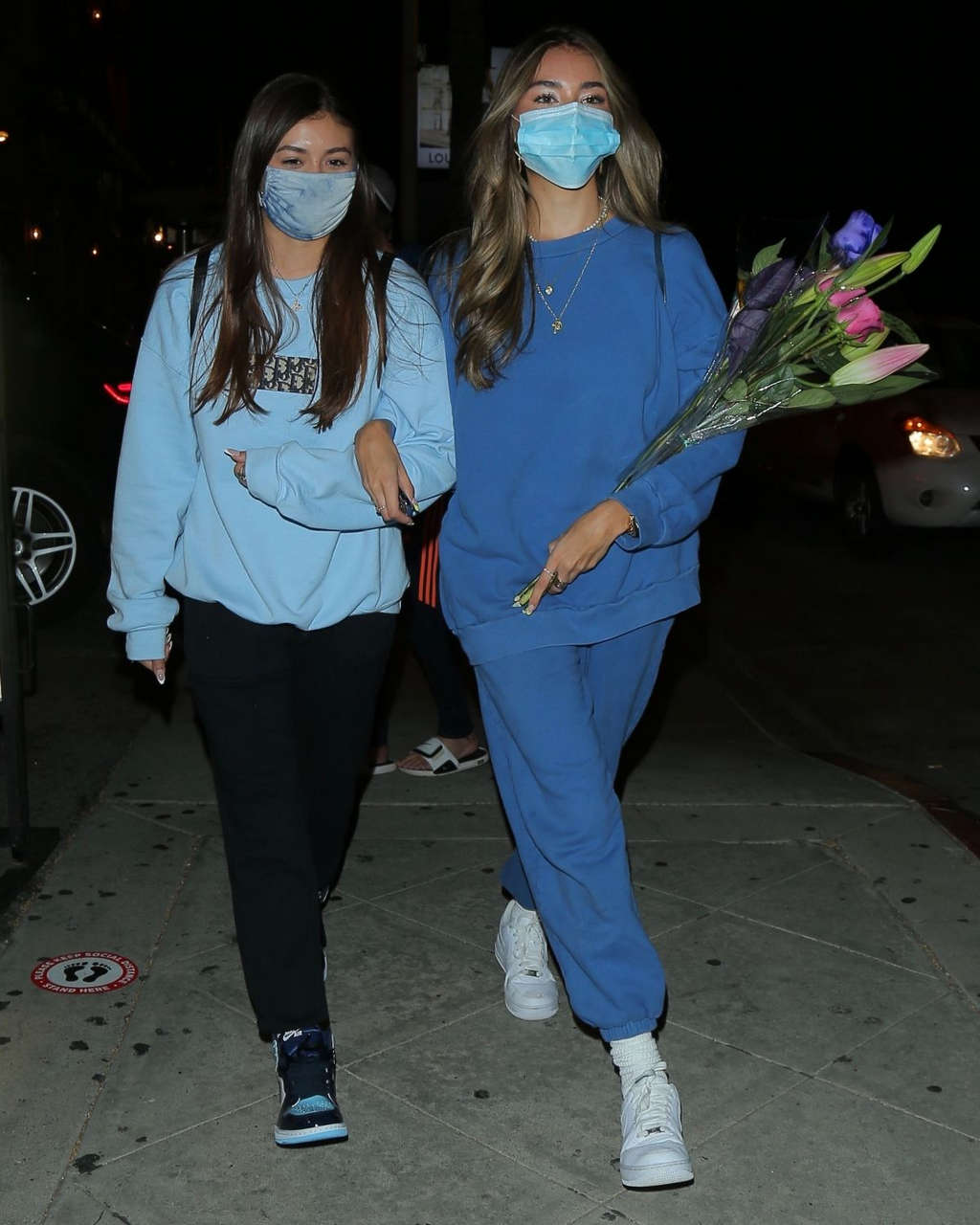 Madison Beer Out For Dinner With Friends West Hollywood