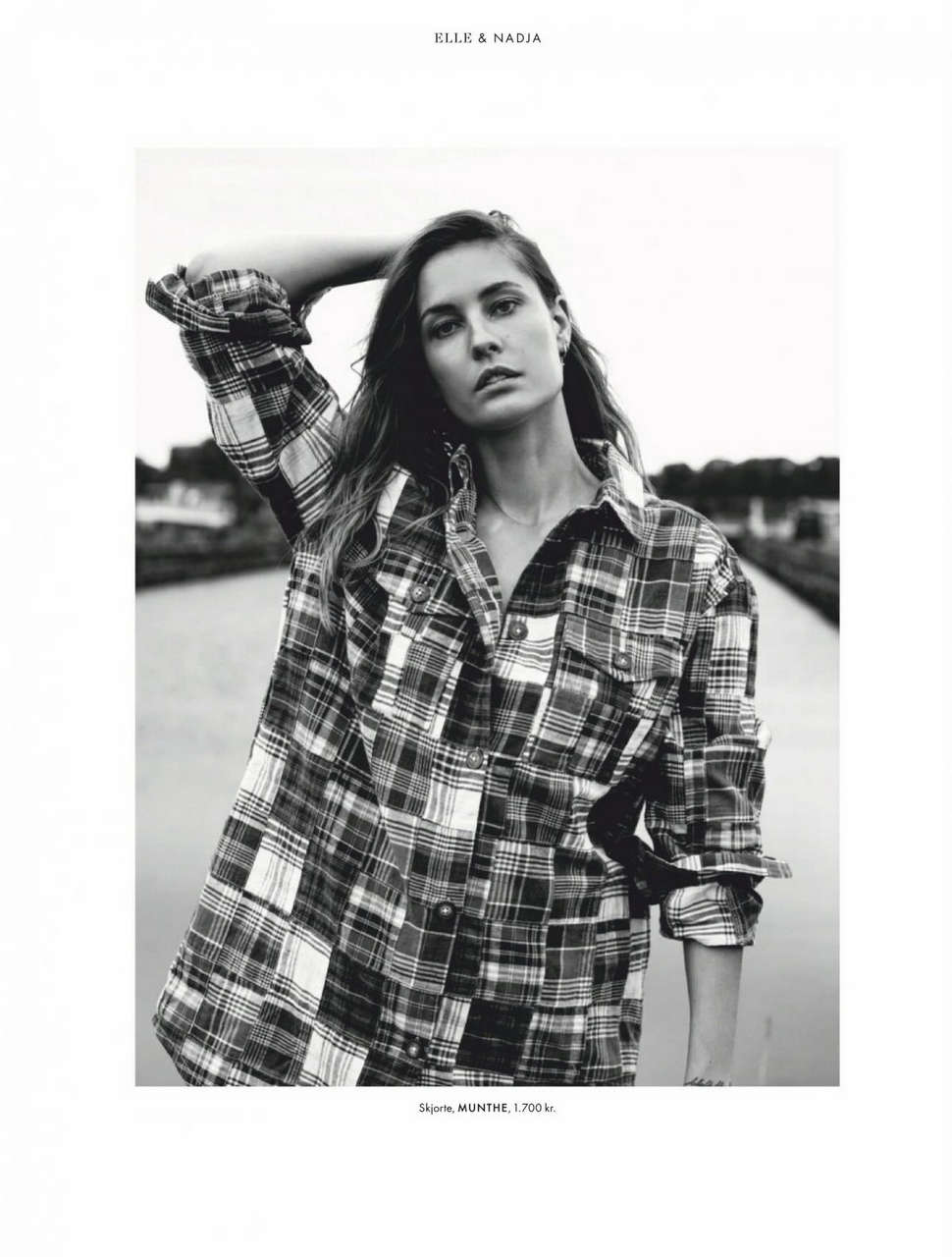 Madja Bender Elle Magazine Denmark September