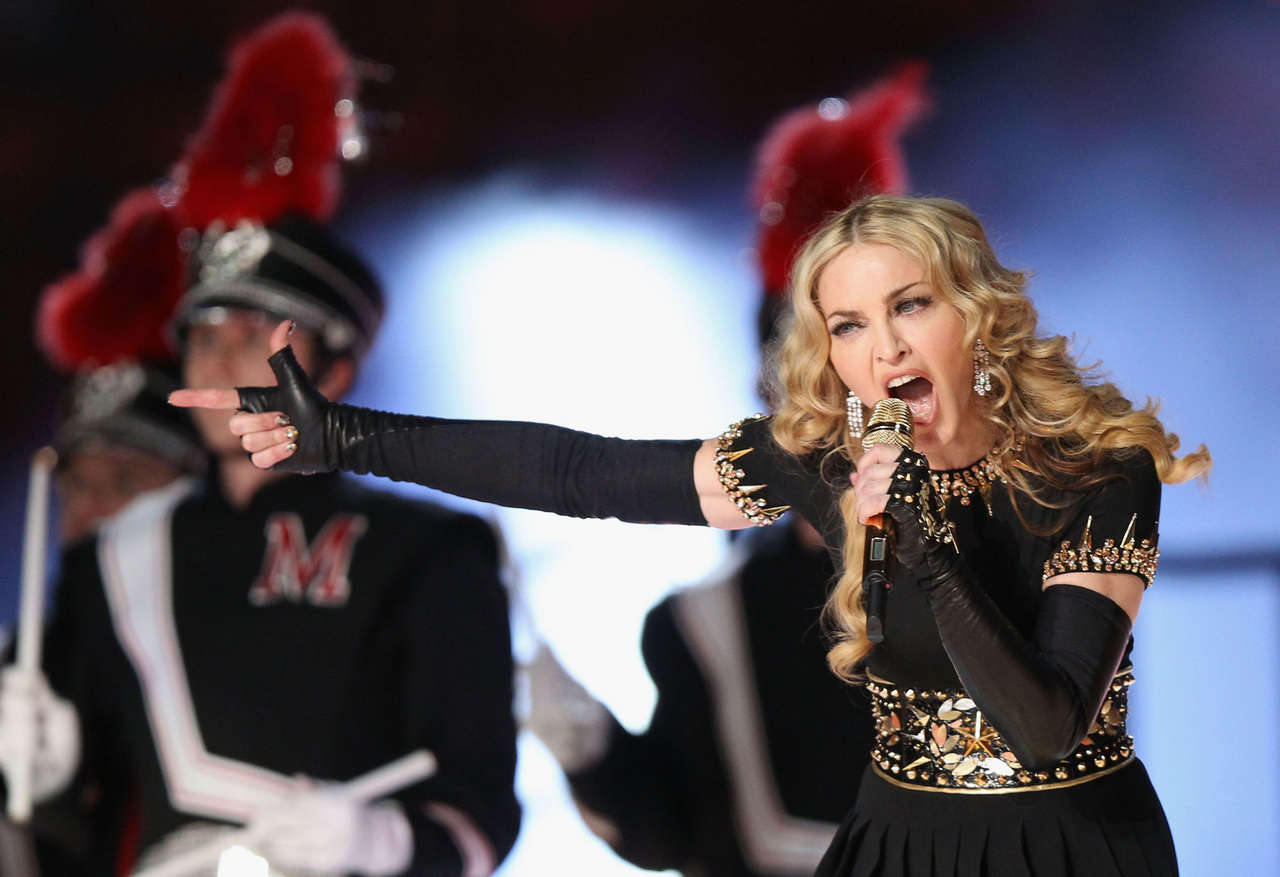 Madonna Bridgestone Super Bowl Xlvi Pregame Show