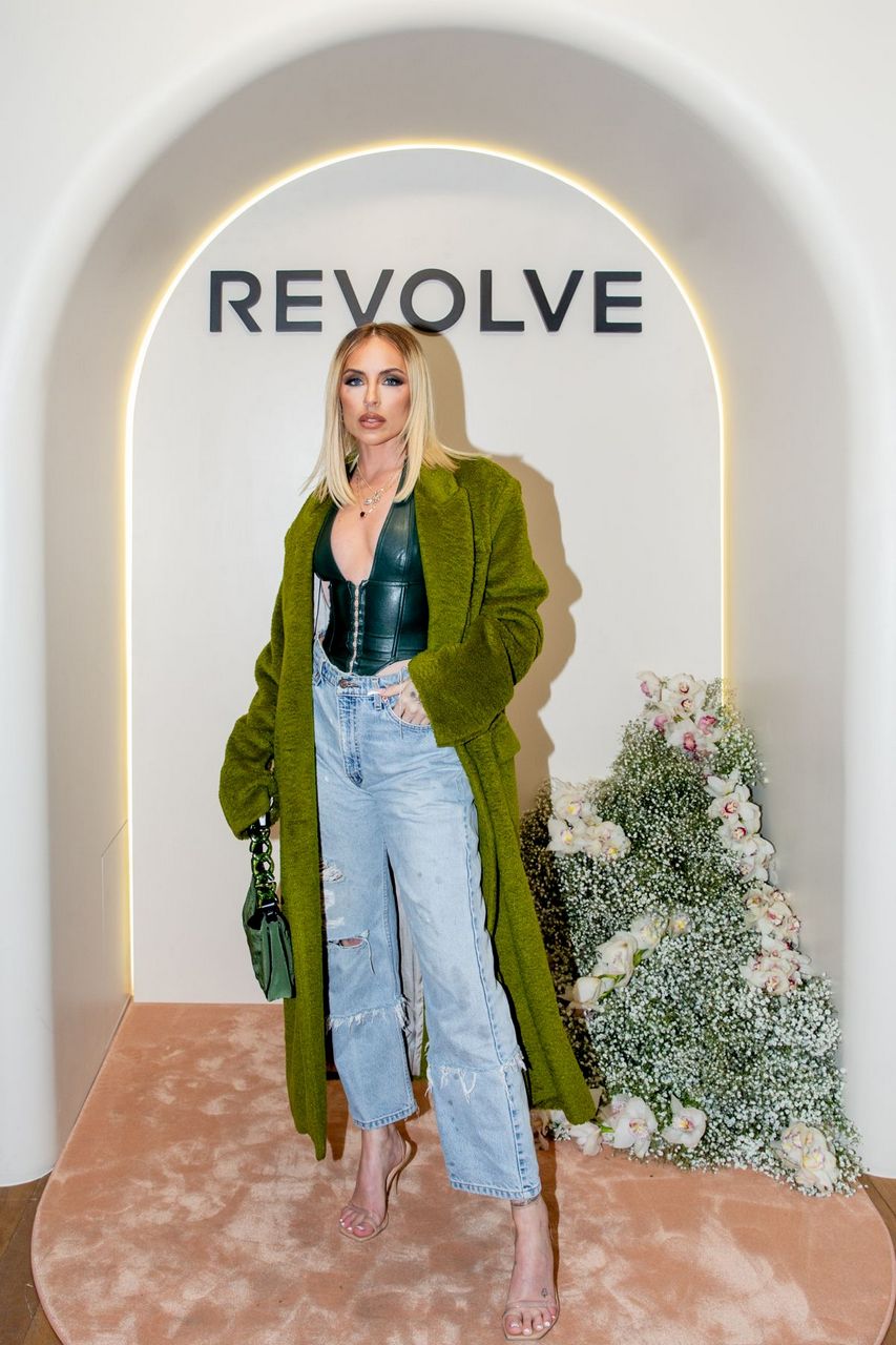 Maeve Reilly Revolve Social House Grand Ppening Los Angeles