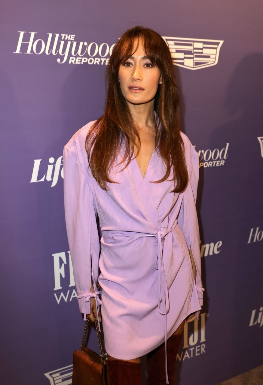 Maggie Q Hollywood Reporter S Power 100 Women Entertainment Gala