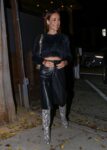 Maggie Q Out For Dinner Craig S West Hollywood