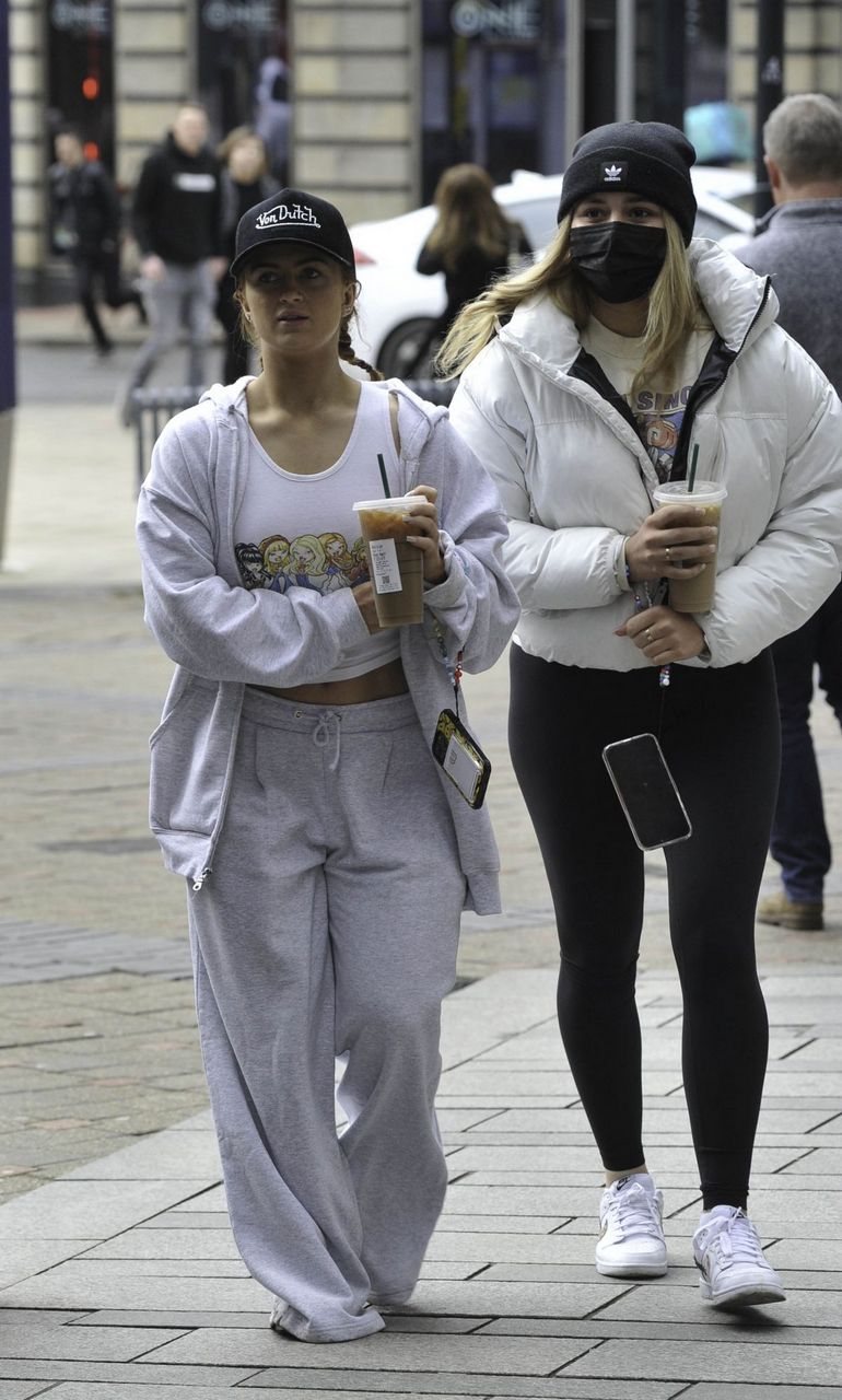 Maisie Smith And Tilly Ramsay Out Leeds