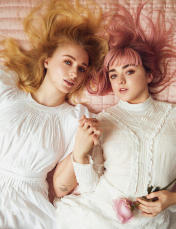 Maisie Williams And Sophie Turner Photographed