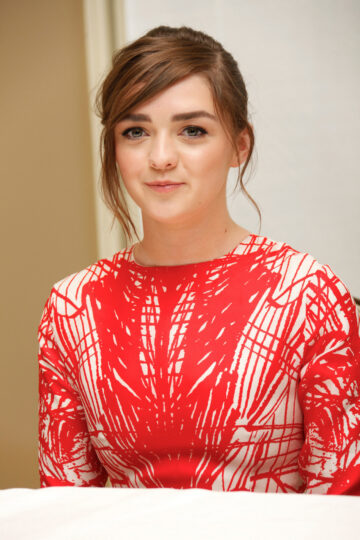 Maisie Williams At The Game Of Thrones Press