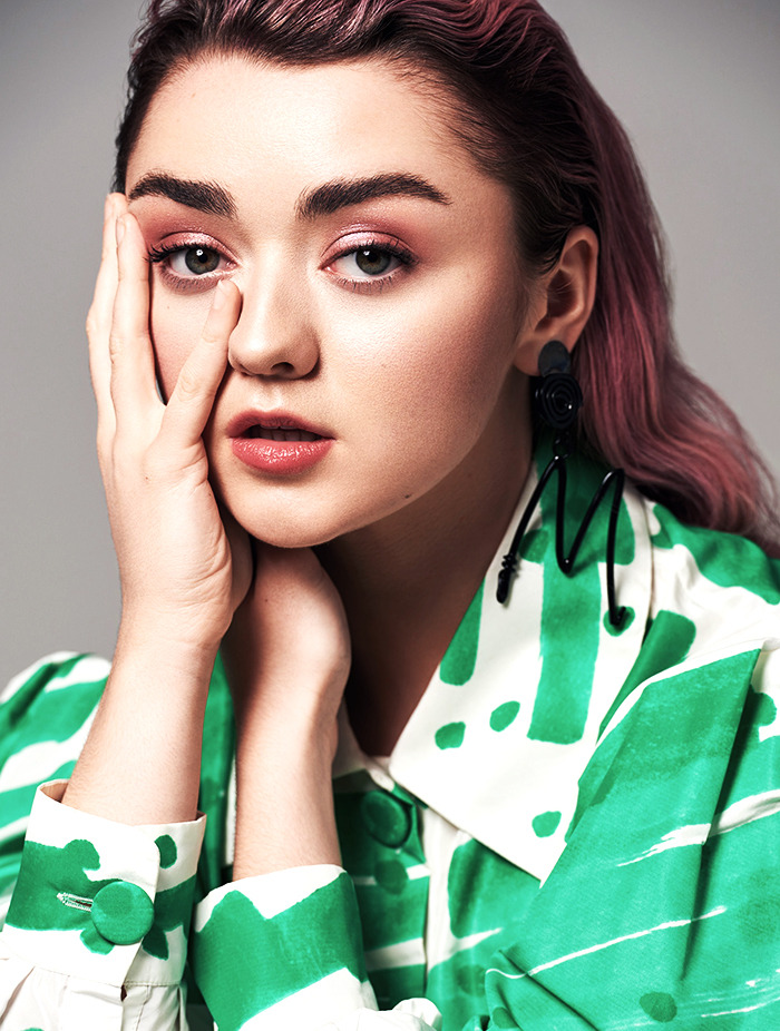 Maisie Williams Photographed By Justin Campbell