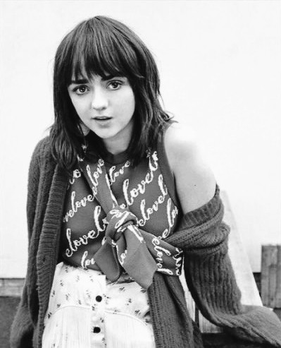 Maisie Williams Photographed By Olivia Rose For
