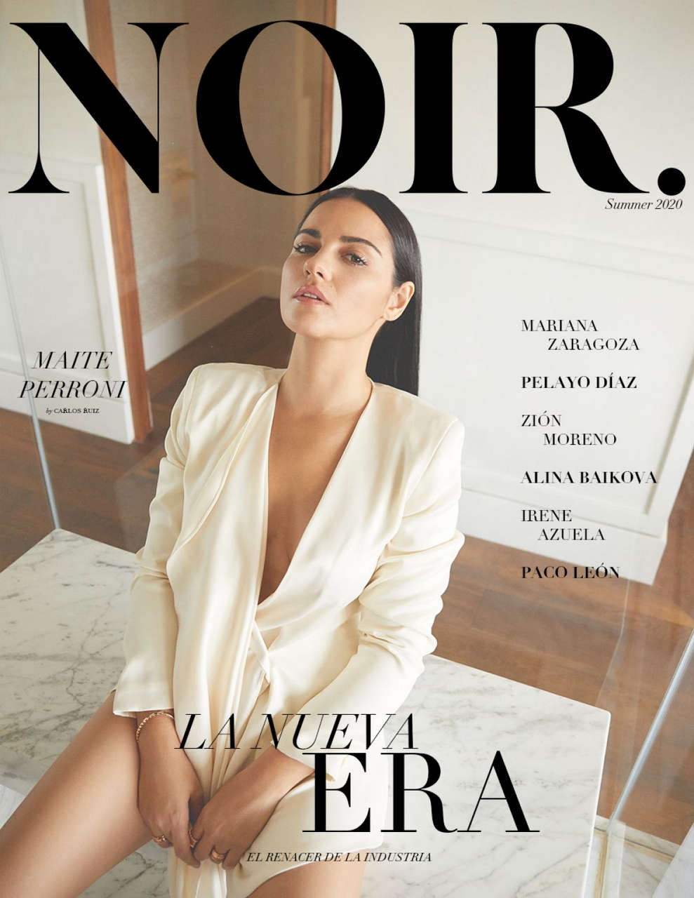 Maite Perroni For Noir Magazine July 2020 Issue