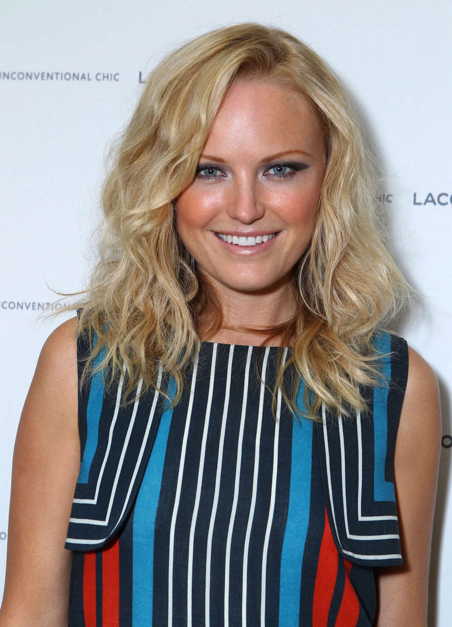 Malin Akerman Lacoste Launch Womens Ss 2012 Collection West Hollywood