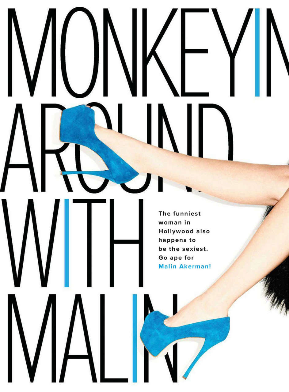 Malin Akerman Maxim Magazine May 2012 Issue