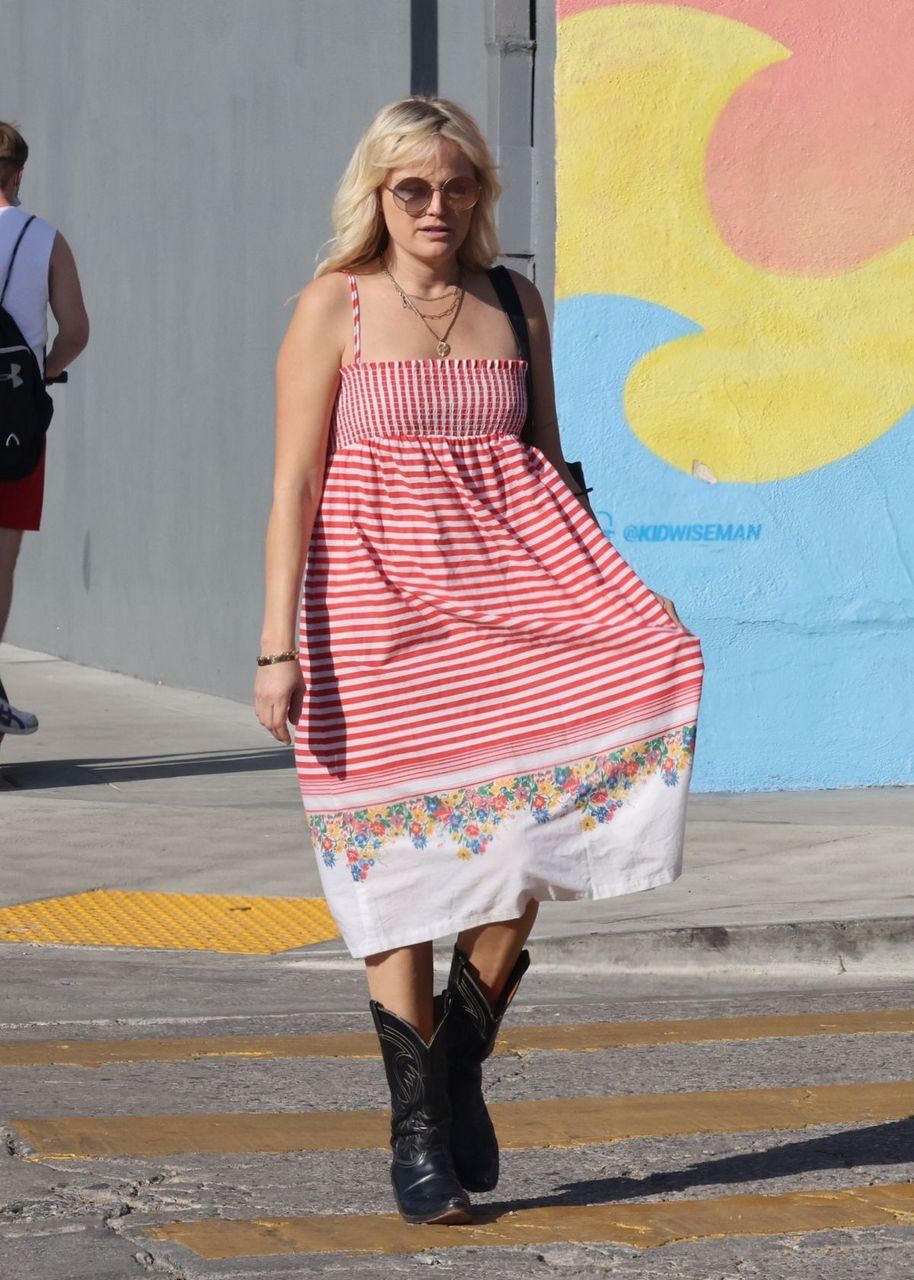 Malin Akerman Out Near Her Home Los Angeles