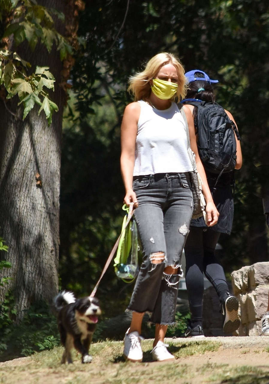 Malin Akerman Out With Her Dogs Los Feliz