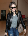 Mandy Moore Arrives Los Angeles International Airport