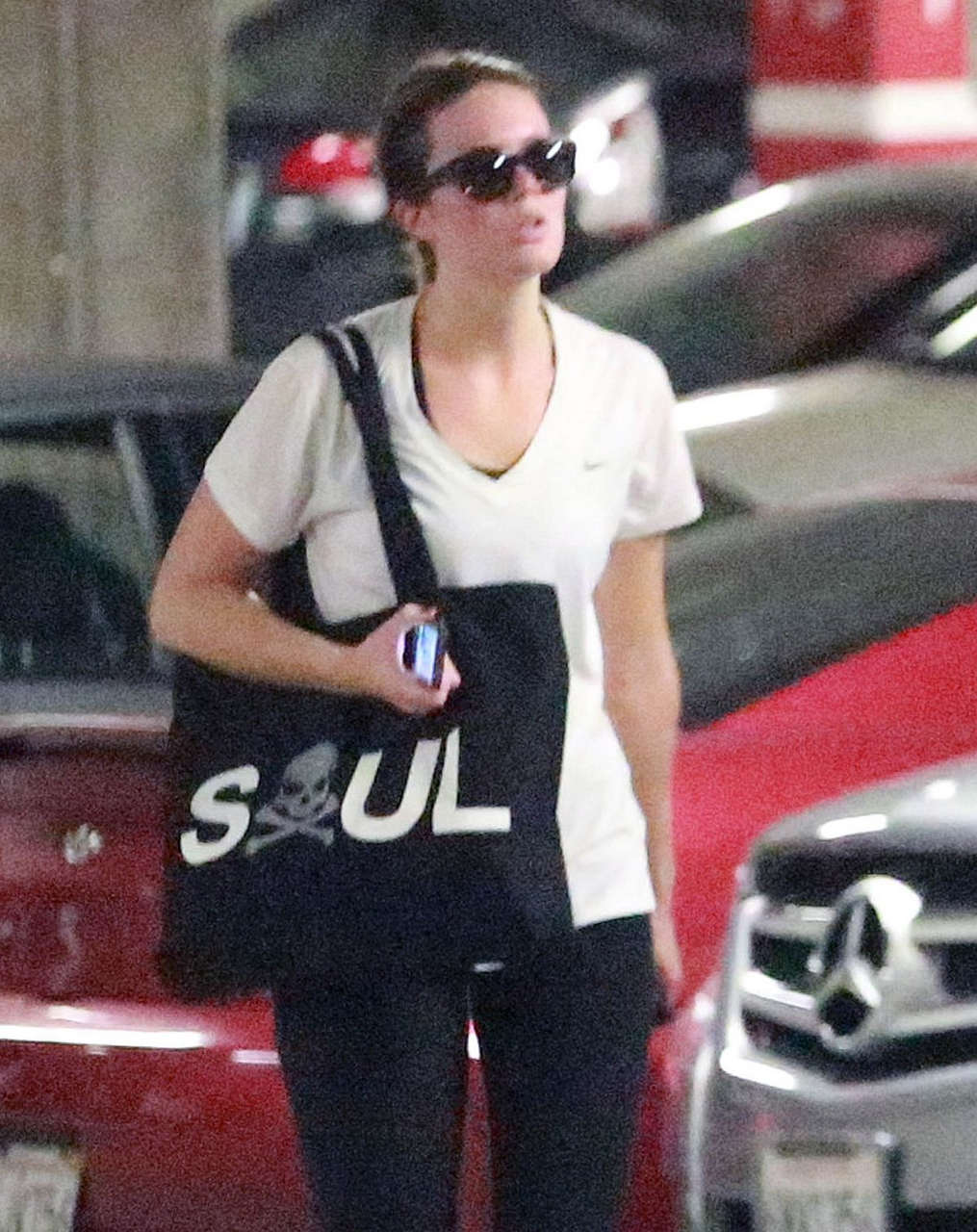 Mandy Moore Minka Kelly Leaves Soulcycle West Hollywood