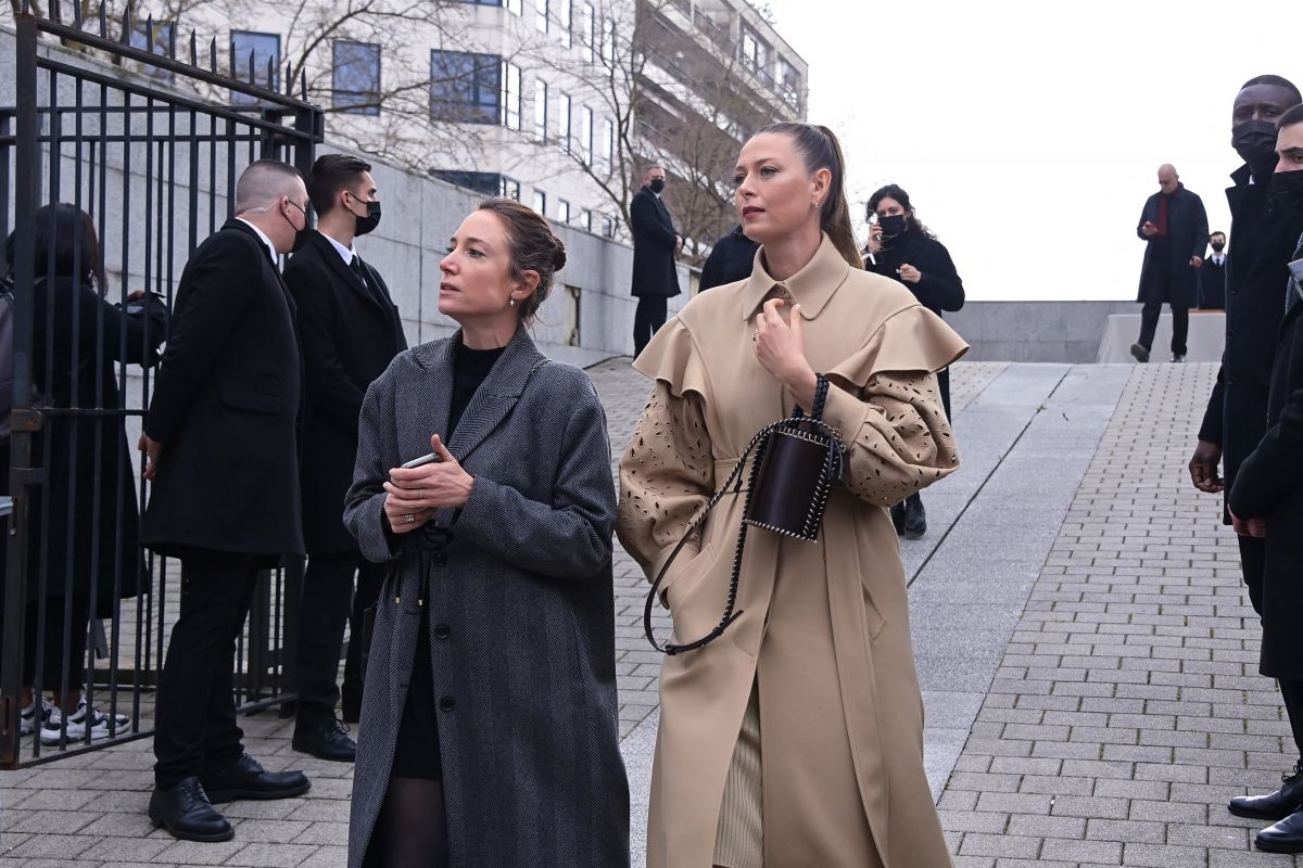 Maria Sharapova Arrives Chloe Fashion Show Paris