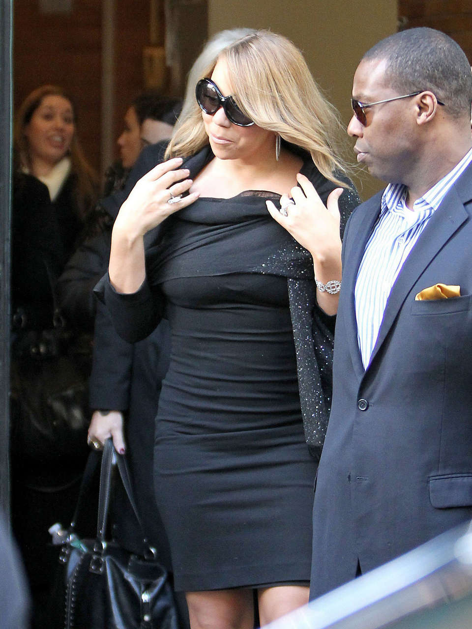 Mariah Carey Appearing Good Morning America New York