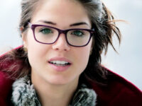 Marie Avgeropoulos In Glasses Aka The Best Thing