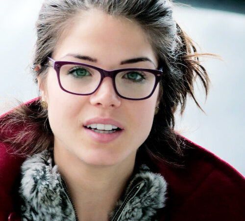 Marie Avgeropoulos In Glasses Aka The Best Thing (1 photo)