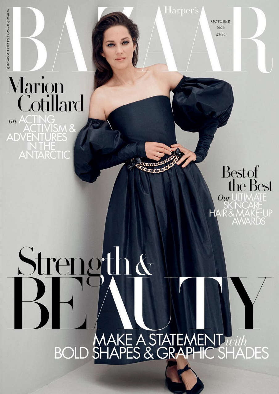 Marion Cotillard Harpers Bazaar Magazine Uk October