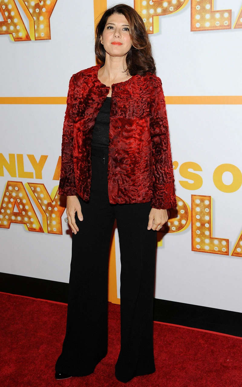 Marisa Tomei Its Only Play Broadway Openung Night