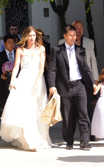 Mark Wahlberg At His Wedding Ceremony August 1