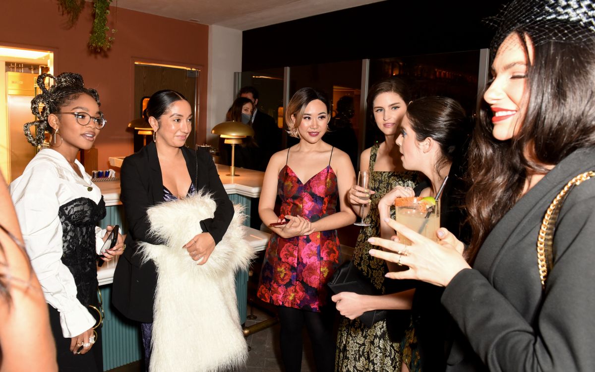 Marsai Martin Vogue Lancome Celebrate Emily Paris Collection Los Angeles