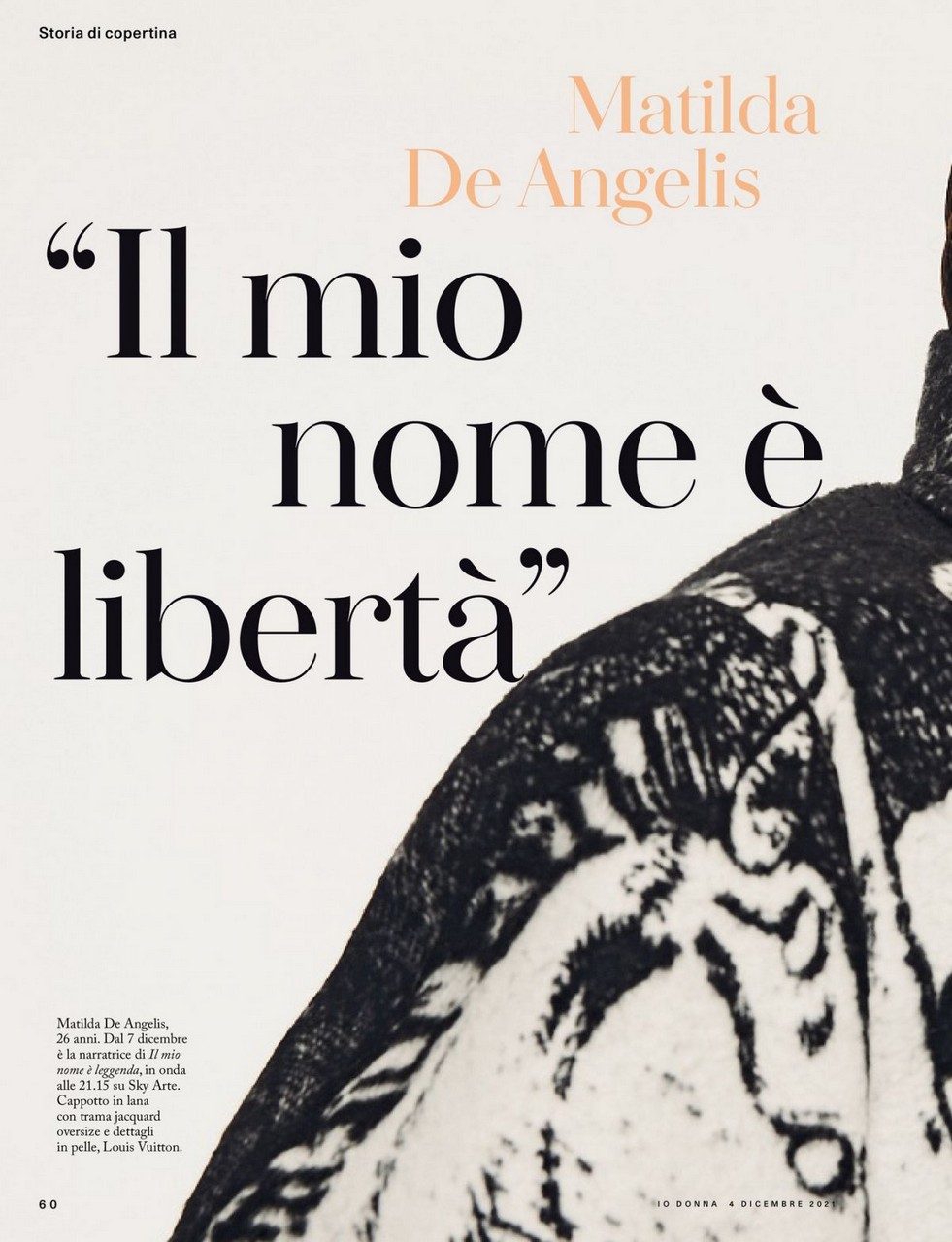 Matilda De Angelis Io Donna Del Corriere Della Sera December