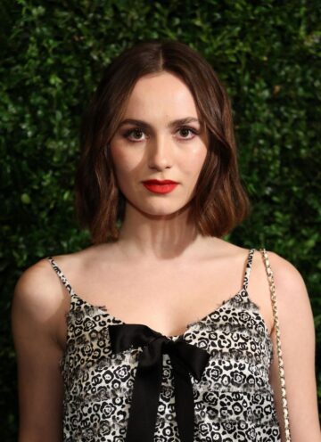 Maude Apatow Charles Finch Chanel Pre Bafta Party London