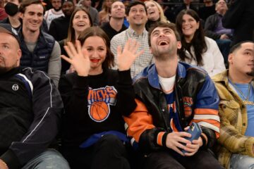 Maude Apatow Knicks Game New York
