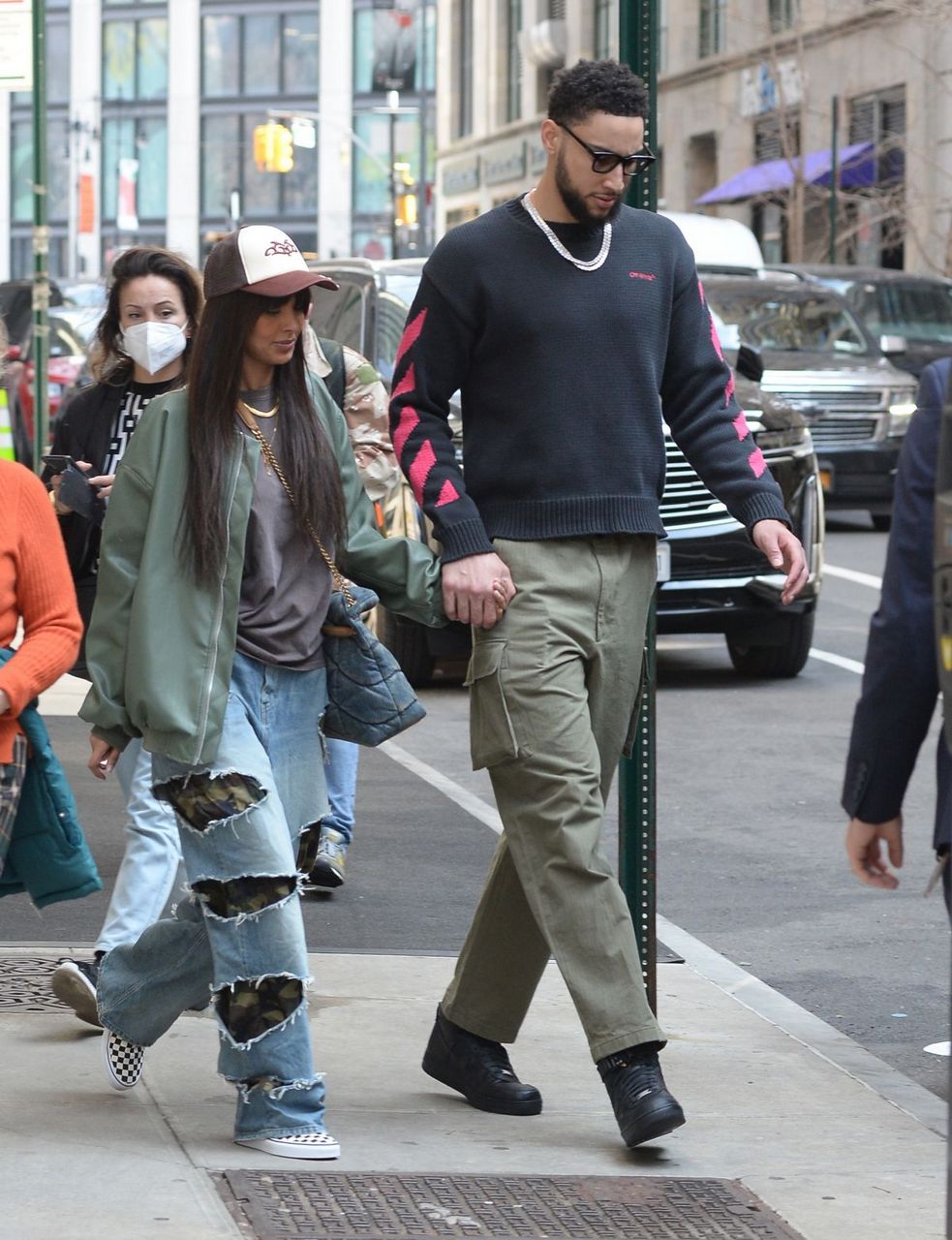 Maya Jama And Ben Simmons Out To Brunch New York