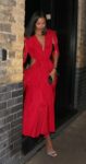 Maya Jama Leaves Fashion Awards Afterparty Chiltern Firehouse London