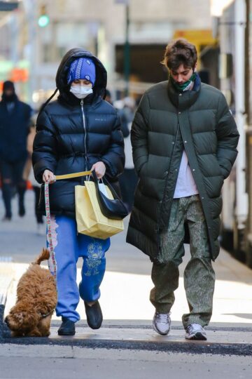Meadow Walker And Louis Thornton Allan Out New York