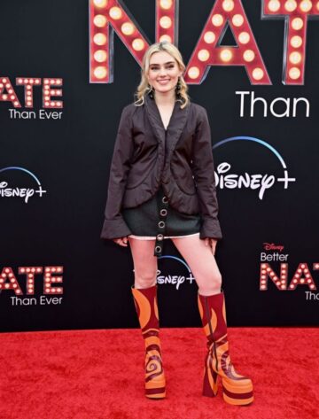 Meg Donnelly Better Nate Than Ever Premiere Los Angeles