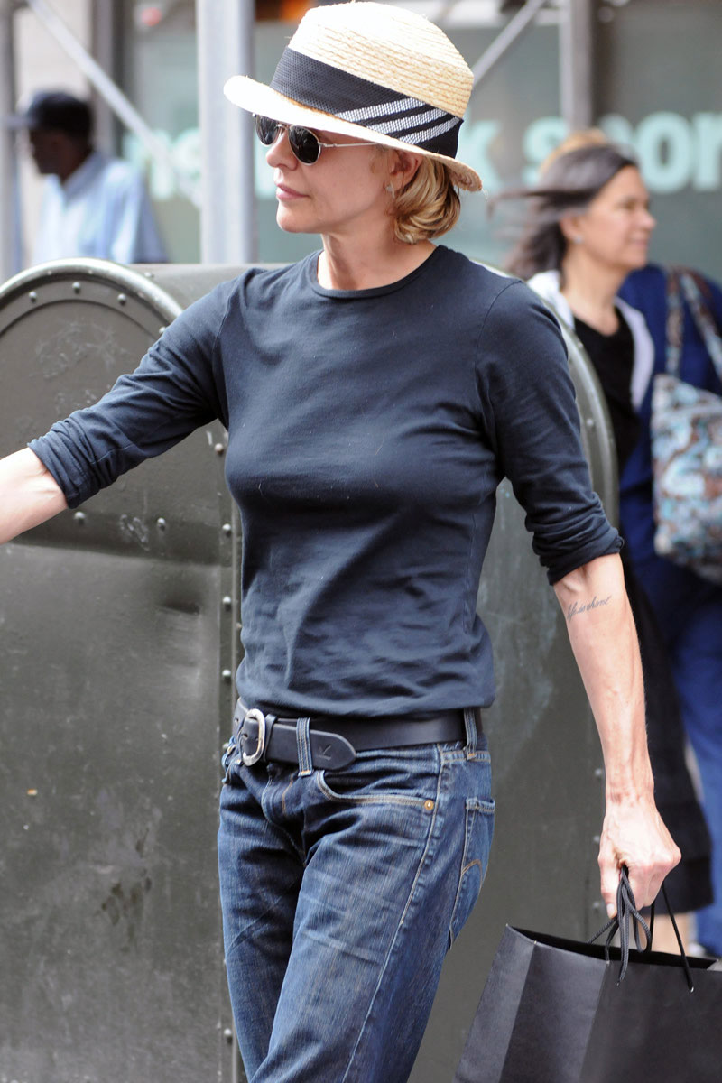 Meg Ryan Out About New York