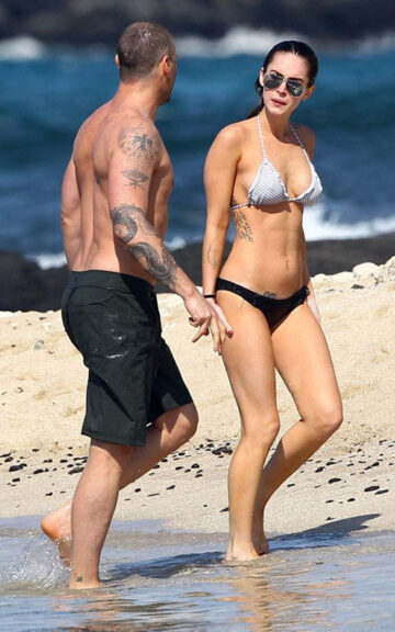 Megan Fox Bikini Beach Hawaii