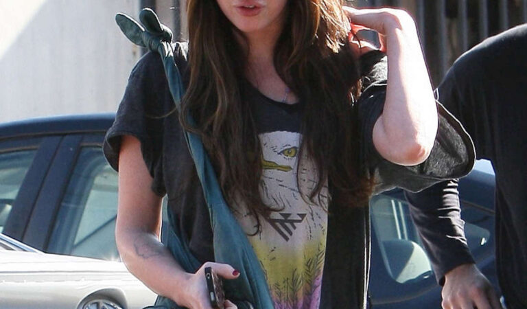 Megan Fox Leaving Lunch In Los Feliz (18 photos)